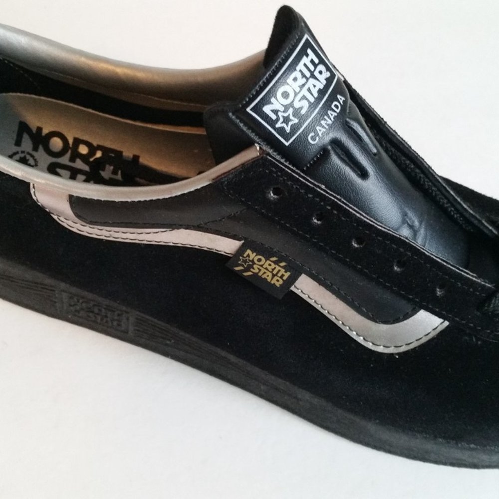 New men's NORTH STAR #8236024 black suede earth D